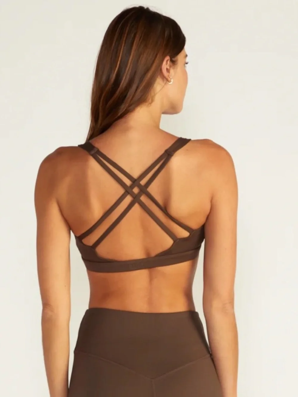 BYLT Metta Workout Set in Coffee - Picture 3 of 4